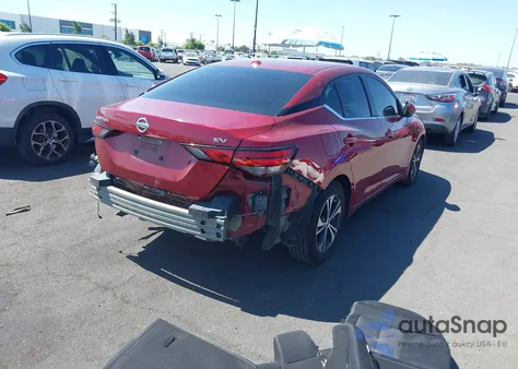 2021 Nissan Sentra Sv Xtronic Cvt from USA, damaged, VIN 3N1AB8CV4MY201838